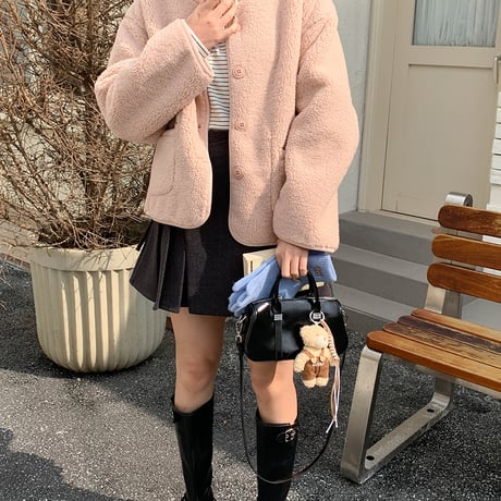 Wrap Pleats Mini Skirt｜ラッププリーツミニスカート（2color）　HD1004