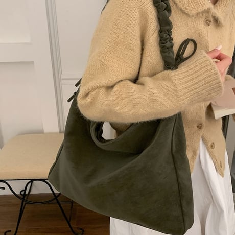 Gather Shoulder Bag｜ギャザーショルダーバッグ（4color）　 HH1027