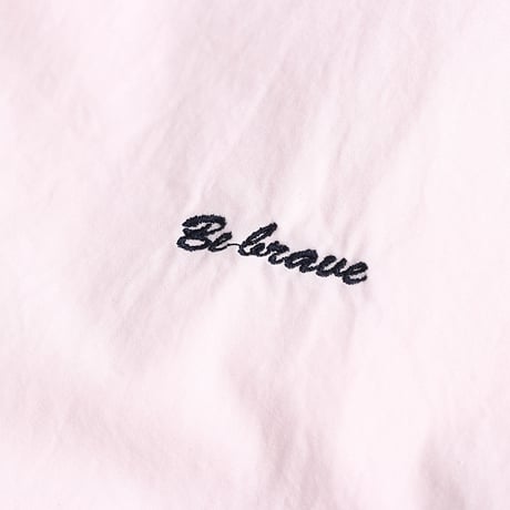 Soft Cotton Shirt｜刺繍ロゴ入りベーシックコットンシャツ（4color）　HB1072