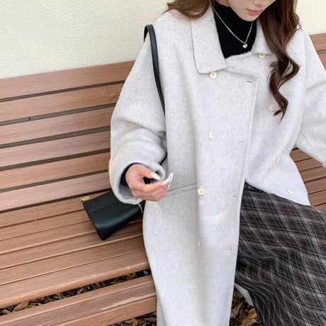 Soft Double Wool Coat｜ソフトダブルウールコート（5color）　HA1003