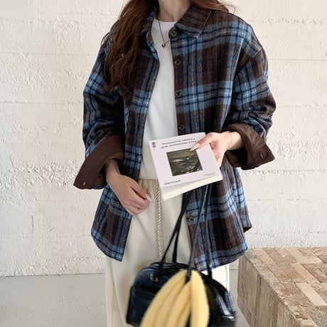 Warm Check Fleece Shirt Jacket｜ウォームチェックフリースシャツジャケット（3color）　 HA1030