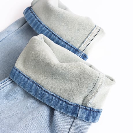 Wide Fleece Denim Pants｜ワイドフリースデニムパンツ　HC1013