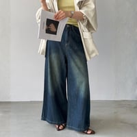 vintage wide denim pants｜ヴィンテージワイドデニムパンツ　HC1038