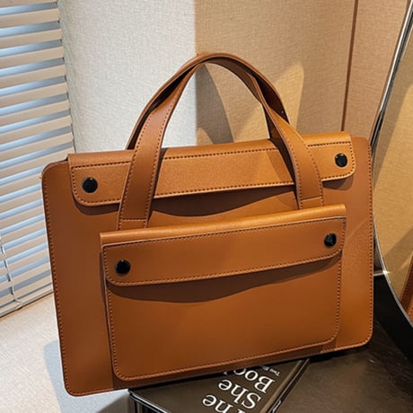 Classic Square Hand Bag｜クラシックスクエアハンドバッグ（4color）　HH1012