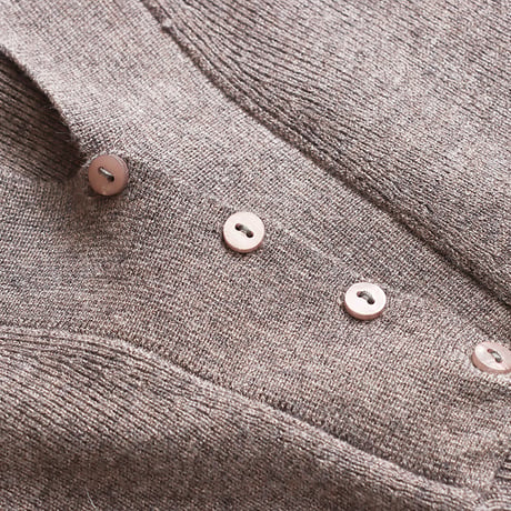 Soft Button Polo Knit｜ソフトボタンポロニット（5color）　HB1034
