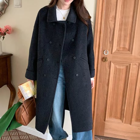 Soft Double Wool Coat｜ソフトダブルウールコート（5color）　HA1003