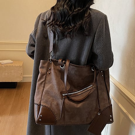 Vintage Stitch Shoulder Bag｜ヴィンテージステッチショルダーバッグ（4color）　HH1018