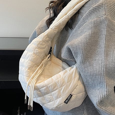 Quilted Soft Shoulder Bag｜キルティングソフトショルダーバッグ（5color）　HH1014