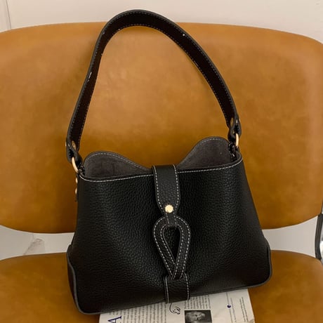 Stitch Bucket Bag｜ソフトステッチバケットバッグ（4color）　HH1031