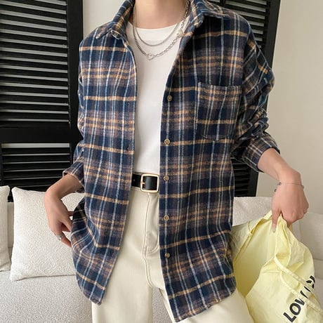 Soft Vintage Check Shirt｜ソフトヴィンテージチェックシャツ（2color）　 HB1045