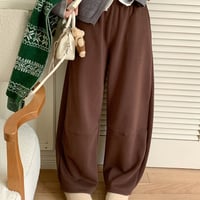 Soft Fleece Wide Sweat Pants｜裏起毛ワイドスウェットパンツ（3color）　HC1001