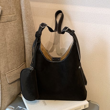 Curve Bucket Bag｜カーブバケットショルダーバッグ（3color）　 HH1011