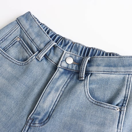 Fleece Lined Wide Denim｜フリース裏地ワイドデニム （2color）　HC1017