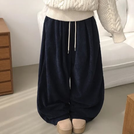 Corduroy Easy Pants｜コーデュロイワイドイージーパンツ（6color）　HC1023