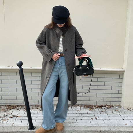 Wide Fleece Denim Pants｜ワイドフリースデニムパンツ　HC1013