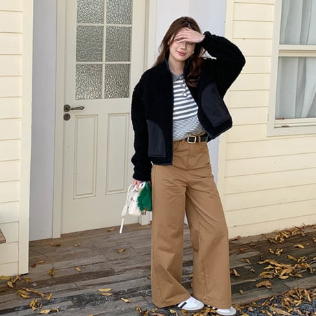 Wide Cotton Pants｜ワイドコットンパンツ　HC1015