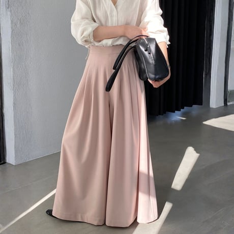 soft flow wide pants｜ソフトフローワイドパンツ（2color）　HC1035