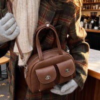 Classic Pocket Mini Bag｜フロントポケット付きクラシックミニバッグ（3color）　 HH1010