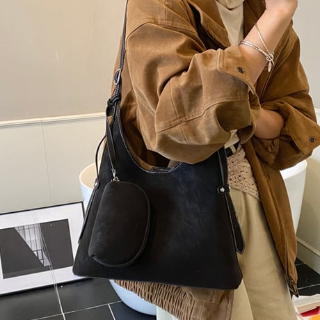 Curve Bucket Bag｜カーブバケットショルダーバッグ（3color）　 HH1011