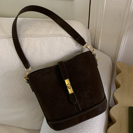 Retro Buckle Hand Bag｜レトロバックルハンドバッグ（4color）　HH1013