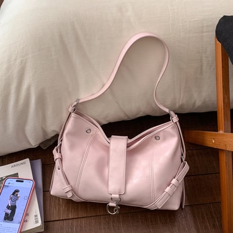 Mellow Zip Shoulder Bag｜メロウジップショルダーバッグ（4color）　HH1034