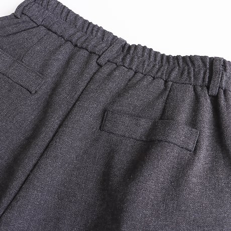 Soft Tuck Wide Culotte Pants｜ソフトタックワイドキュロットパンツ（2color）　HC1021
