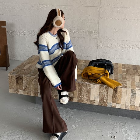 Fleece Wide Lounge Pants｜フリースワイドラウンジパンツ（7color）　HC1004