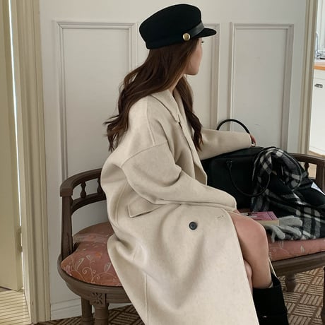 Classic Wool Long Coat｜クラシックウールロングコート（2color）　HA1014