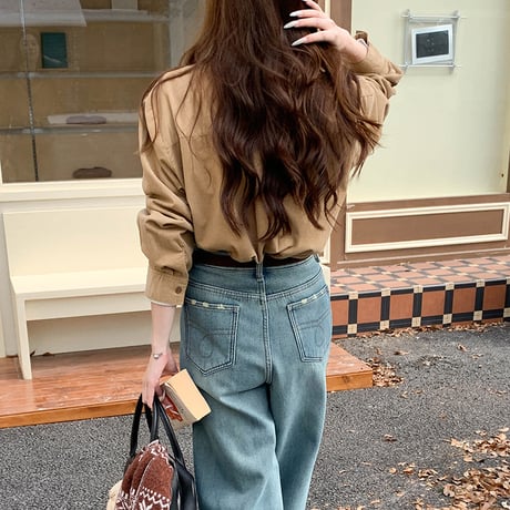 Cotton Corduroy Loose Shirt｜コットンコーデュロイルーズシャツ（2color）　HB1024