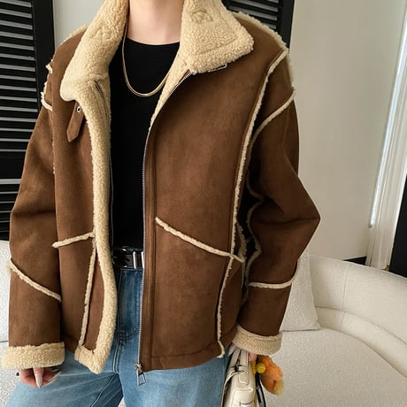 Shearling Short Jacket｜シアリングショートジャケット（2color）　 HA1045