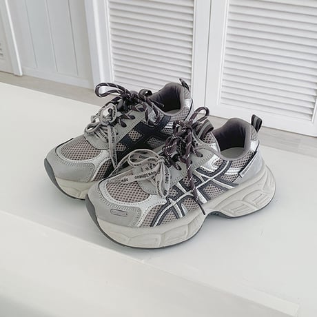 Air Mesh Chunky Sneakers｜エアメッシュチャンキースニーカー　HG1025