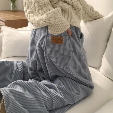 Corduroy Easy Pants｜コーデュロイワイドイージーパンツ（6color）　HC1023