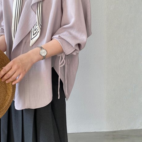 scarf tie airy blouse｜スカーフタイエアリーブラウス（2color）　HB1087