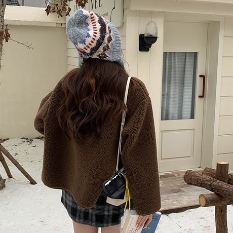 Reversible Cozy Fleece Jacket｜リバーシブルフリースジャケット（4color）　 HA1021