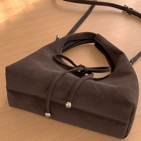 ribbon mini 2way bag｜リボンミニ2wayバッグ（4color）　HH1038