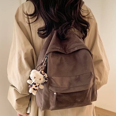 Canvas Backpack｜キャンバス素材シンプルバックパック（2color）　HH1017