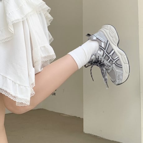 Air Mesh Chunky Sneakers｜エアメッシュチャンキースニーカー　HG1025