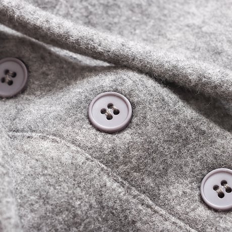 Button Highneck Pullover｜ ボタンハイネックプルオーバー （3color）　 HB1038