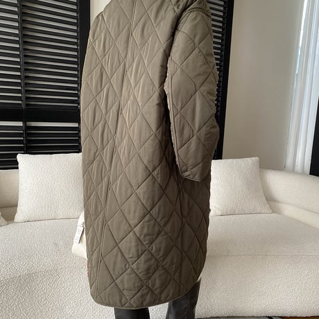 Quilting Long Coat｜キルティングロングコート（2color）　 HA1034