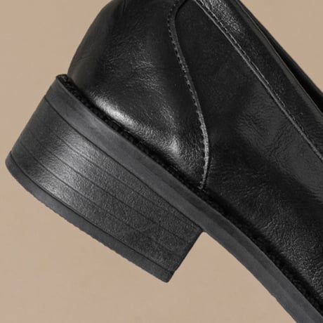 Studded Low Heel Loafer｜スタッズローヒールローファー　 HG1001