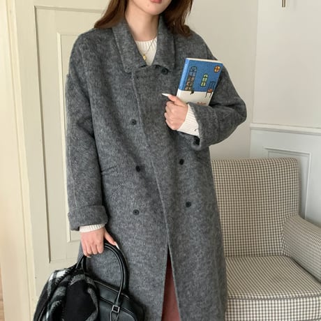 Soft Double Wool Coat｜ソフトダブルウールコート（5color）　HA1003