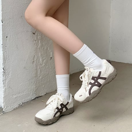 Layered Mesh Dad Sneakers｜レイヤードメッシュダッドスニーカー（2color）　HG1026