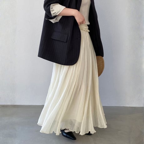 light pleated airy skirt｜ライトプリーツエアリースカート　HD1025
