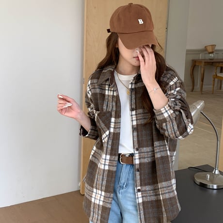 Warm Check Fleece Shirt Jacket｜ウォームチェックフリースシャツジャケット（3color）　 HA1030