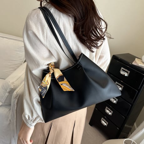 scarf set soft shoulder bag｜スカーフセットソフトショルダーバッグ（4color）　HH1037