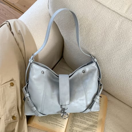 Mellow Zip Shoulder Bag｜メロウジップショルダーバッグ（4color）　HH1034