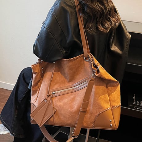 Vintage Stitch Shoulder Bag｜ヴィンテージステッチショルダーバッグ（4color）　HH1018