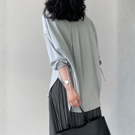 scarf tie airy blouse｜スカーフタイエアリーブラウス（2color）　HB1087