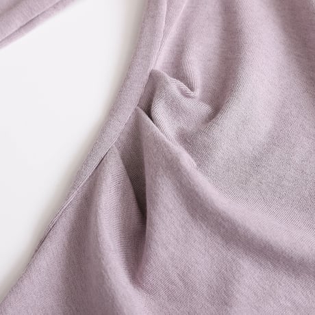 Lace Cuff Asymmetry Top｜レースカフス非対称トップス（4color）　HB1063