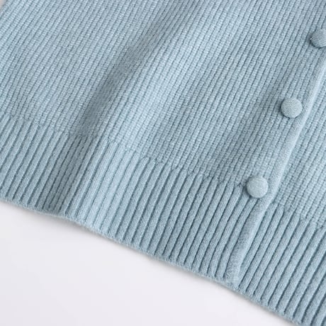 Gentle Collar Knit Cardigan｜ジェントルカラーニットカーディガン（6color）　 HA1020